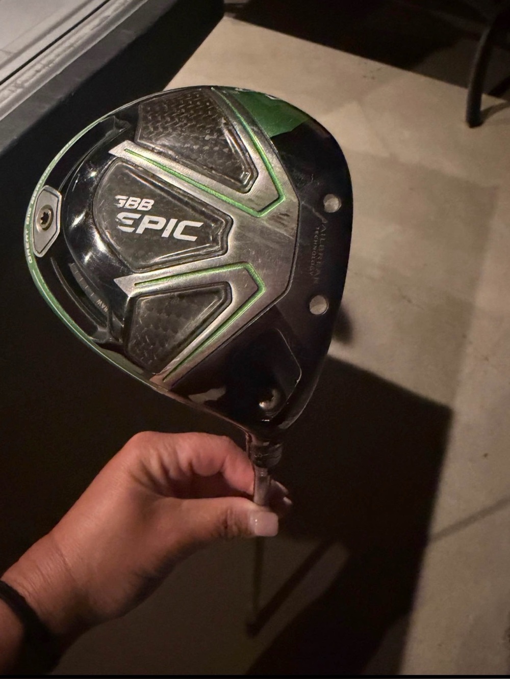 Sports equipment (golf club) - not VR/AR